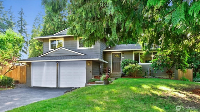 19802 33rd Dr SE, Bothell, WA 98012 - split level home featuring driveway and a shingled roof