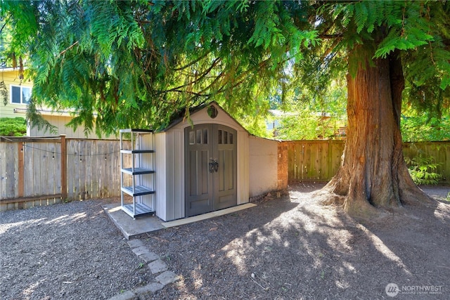 19802 33rd Dr SE, Bothell, WA 98012 - view of shed featuring a fenced backyard