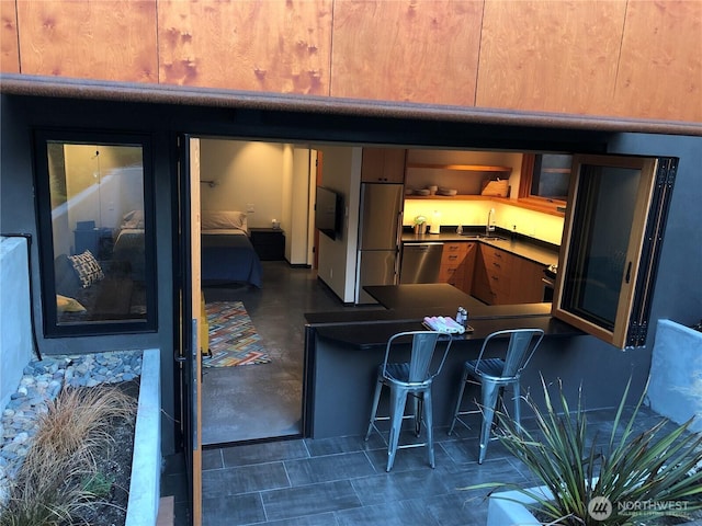 2043 N 78th St, Seattle, WA 98103 - view of patio / terrace with a sink