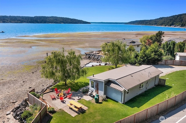 24410 Vashon Hwy SW, Vashon, WA 98070 - view from above of property featuring a large body of water