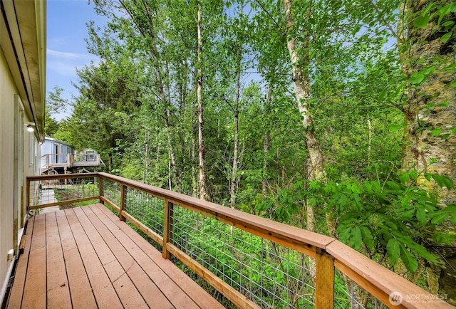 4949 Samish Way Unit 17, Bellingham, WA 98229 - view of wooden terrace