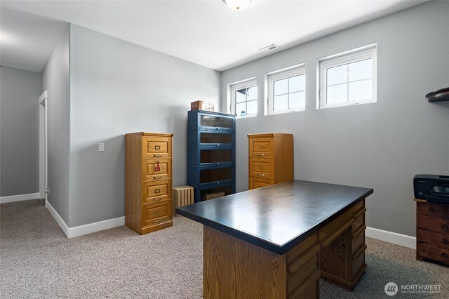 22306 137th Ave E, Graham, WA 98338 - office with baseboards and light colored carpet