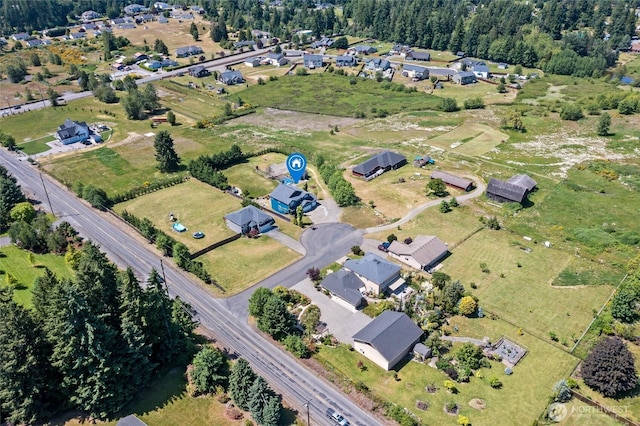 22306 137th Ave E, Graham, WA 98338 - aerial view of property and surrounding area