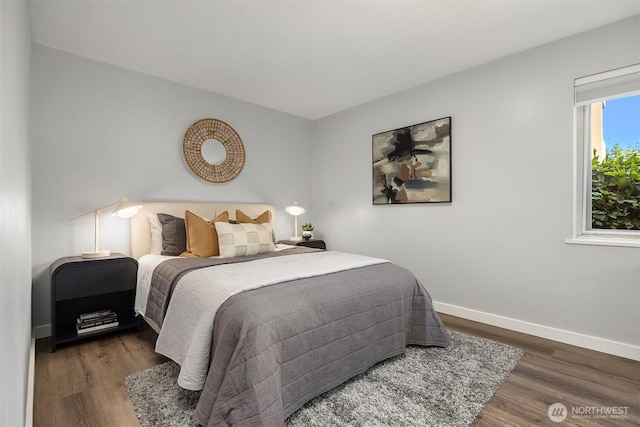 1800 Taylor Ave N Unit 1, Seattle, WA 98109 - bedroom with wood finished floors and baseboards