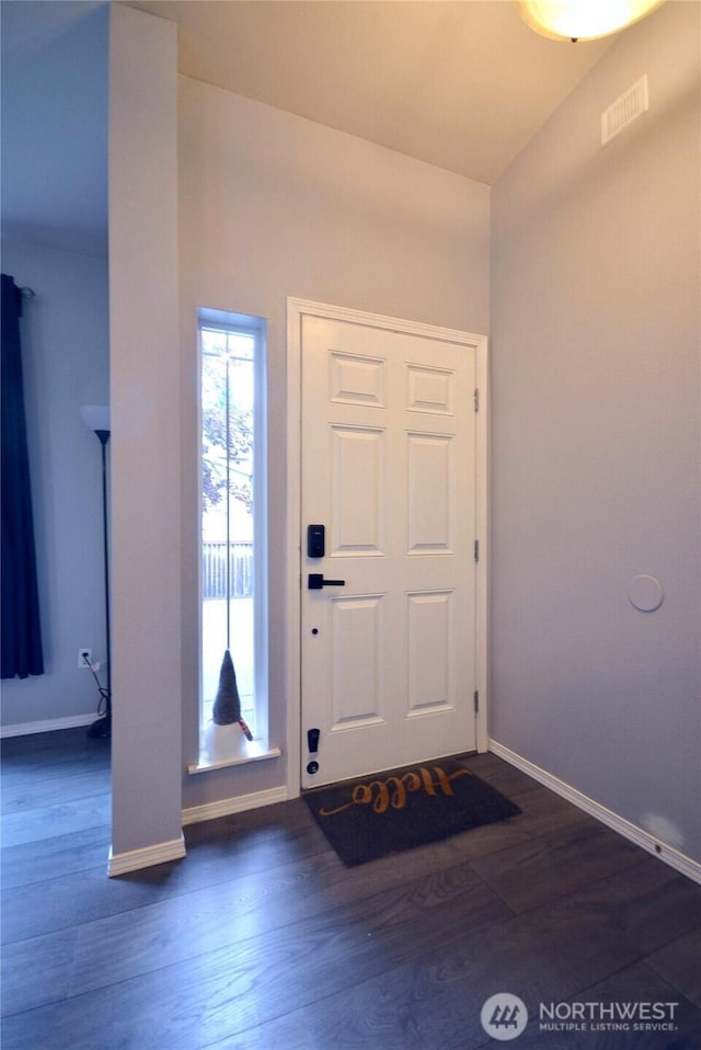 15437 104th Way SE, Yelm, WA 98597 - entrance foyer with wood finished floors and baseboards