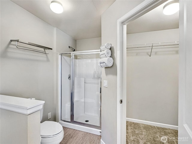 4339 S 160th St, Tukwila, WA 98188 - bathroom featuring a shower stall and a spacious closet