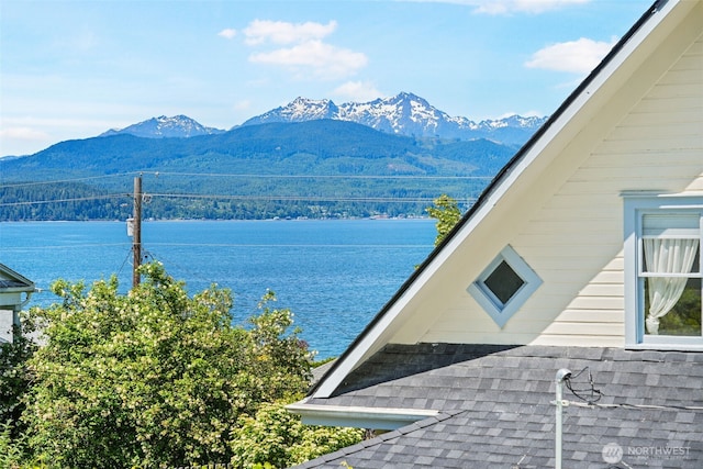 5060 E State Route 106, Union, WA 98592 - water view with a mountain backdrop