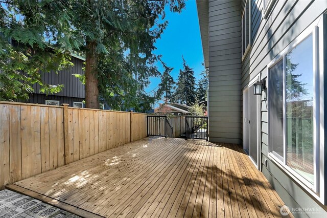 3222 107th Ave SE, Bellevue, WA 98004 - view of wooden deck