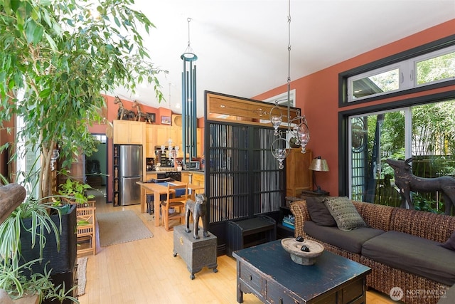 1650 Cherry St, Port Townsend, WA 98368 - living area with light wood-style flooring