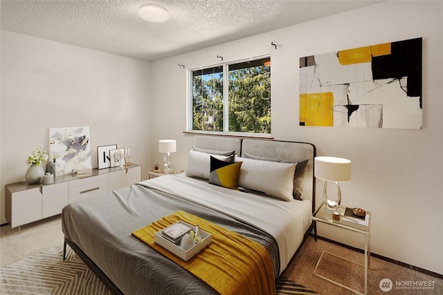 16817 21st Ave E, Spanaway, WA 98387 - carpeted bedroom featuring a textured ceiling