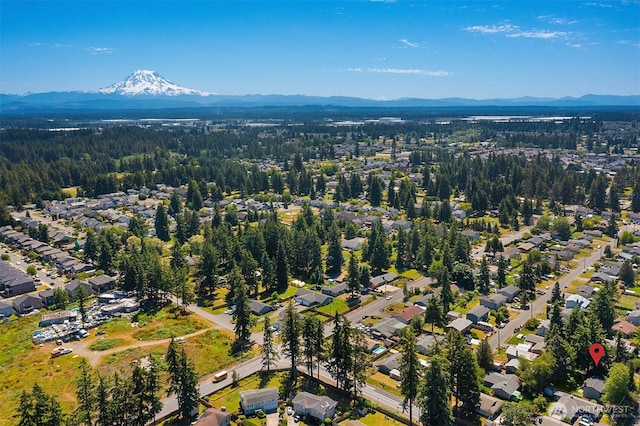 16817 21st Ave E, Spanaway, WA 98387 - view of property location with mountains and nearby suburban area