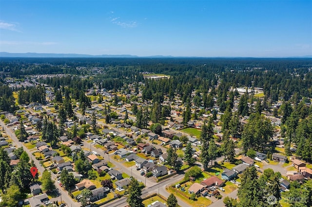 16817 21st Ave E, Spanaway, WA 98387 - aerial view of property's location featuring a forest