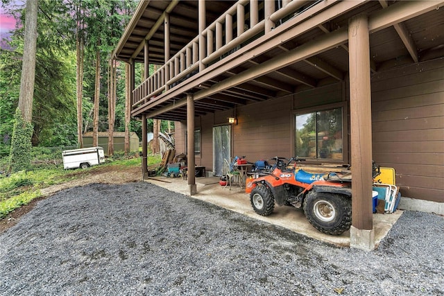 214 Inglewood Dr, Longview, WA 98632 - view of patio / terrace with a wooden deck