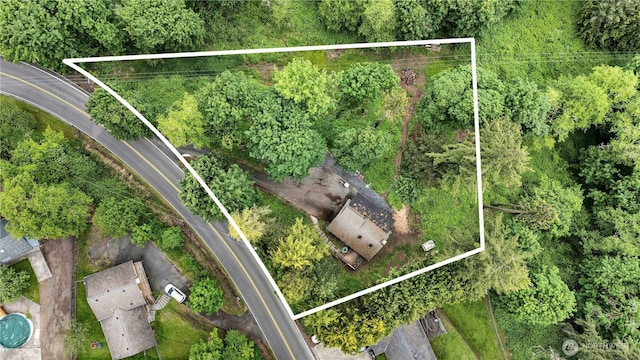 214 Inglewood Dr, Longview, WA 98632 - aerial view of property's location featuring property parcel outlined