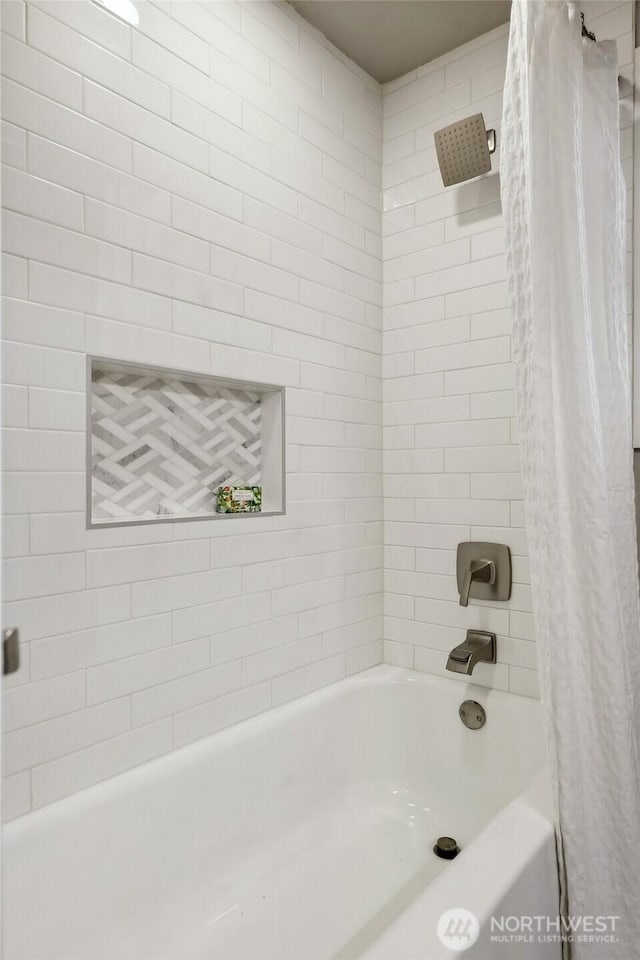 628 163rd Ave SE, Bellevue, WA 98008 - full bathroom featuring shower / tub combo