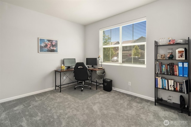 363 Franks Ln N, Enumclaw, WA 98022 - carpeted office space with baseboards