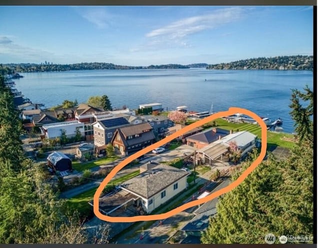 10008 Rainier Ave S, Seattle, WA 98178 - drone / aerial view of a nearby body of water
