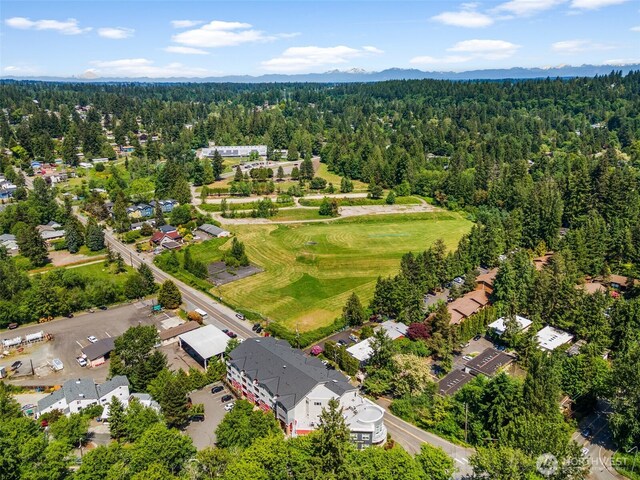 19500 Ballinger Way NE Unit 109, Shoreline, WA 98155 - aerial view of a heavily wooded area