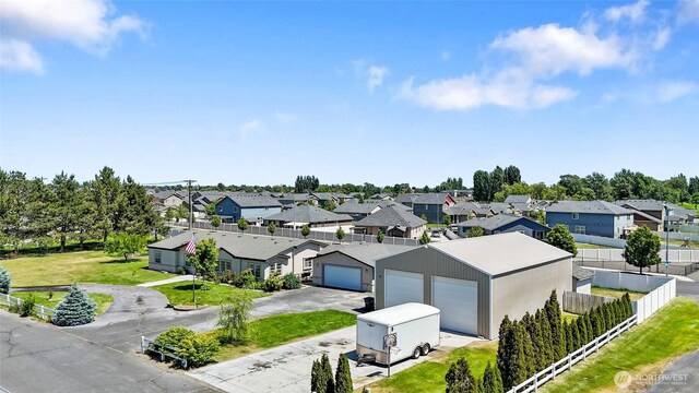 1183 E.9 Rd NE, Moses Lake, WA 98837 - aerial view of residential area