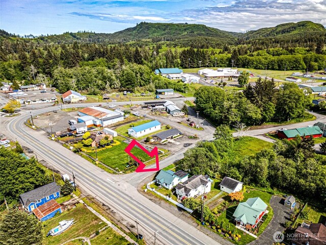 16672 Frontier St, Clallam Bay, WA 98326 - aerial view of a forest