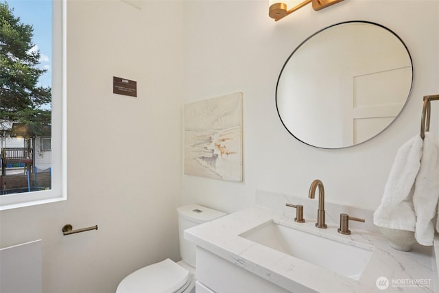 13713 35th Ave NE Unit A, Seattle, WA 98125 - half bathroom with vanity and toilet