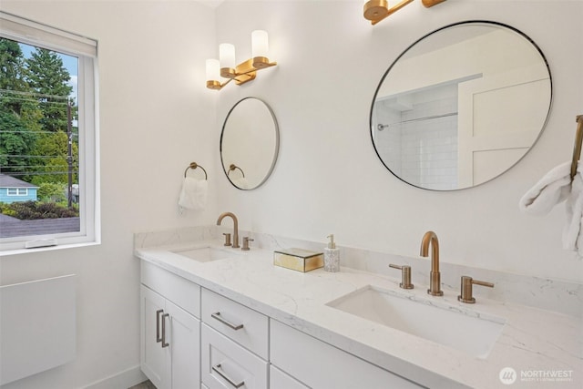 13713 35th Ave NE Unit A, Seattle, WA 98125 - full bath featuring double vanity