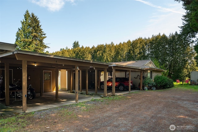 12672 179th Ave SE, Monroe, WA 98272 - back of property featuring an attached carport and driveway