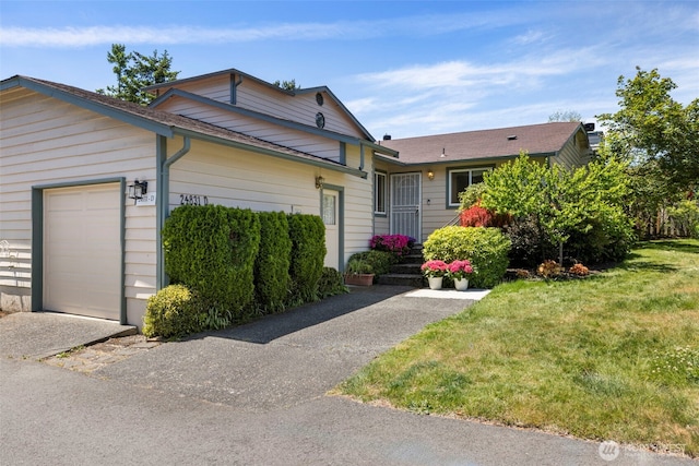 24831 110th Pl SE Unit 51D, Kent, WA 98030 - single story home featuring a garage, a front lawn, and driveway