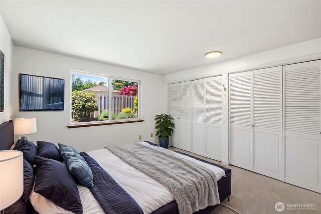 24831 110th Pl SE Unit 51D, Kent, WA 98030 - bedroom with light carpet