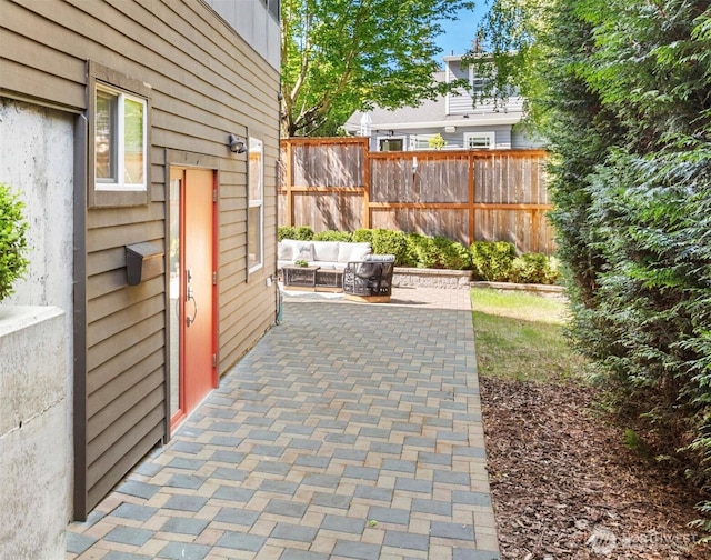 2222 E Mcgraw St, Seattle, WA 98112 - view of patio with outdoor lounge area