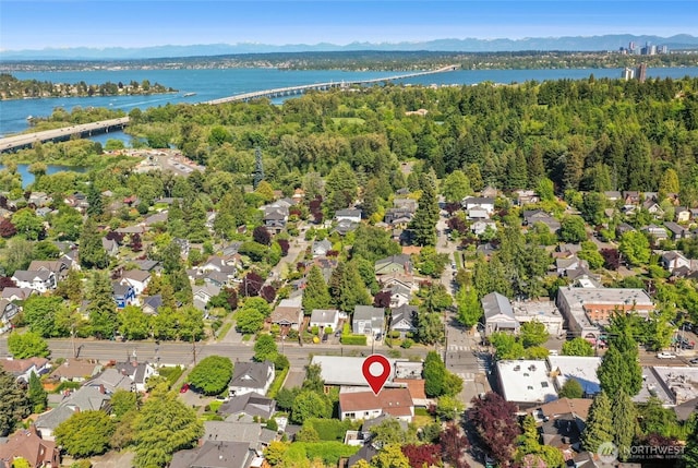 2222 E Mcgraw St, Seattle, WA 98112 - aerial view of property's location with a large body of water and nearby suburban area