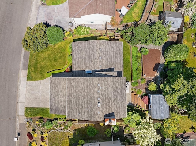 10808 158th Ct NE, Redmond, WA 98052 - aerial view of property and surrounding area with nearby suburban area