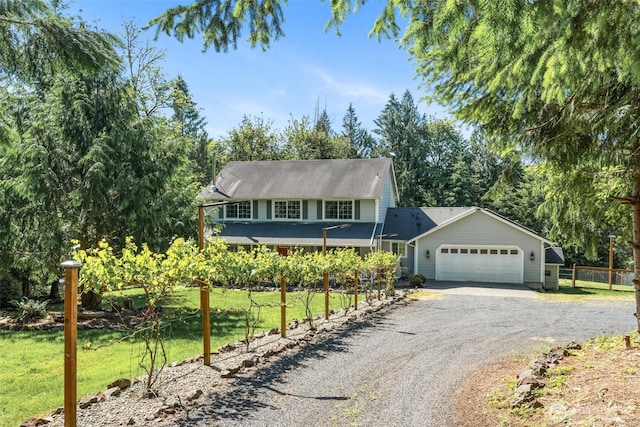 114 Black Bear Ln, Centralia, WA 98531 - view of front of house featuring dirt driveway and view of wooded area