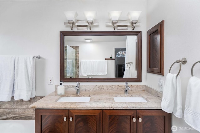 27742 214th Ave SE, Maple Valley, WA 98038 - full bathroom with double vanity and a shower