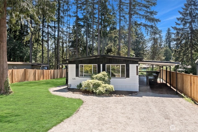 17107 Snowbell Ct SE, Yelm, WA 98597 - view of front of property featuring driveway and a carport