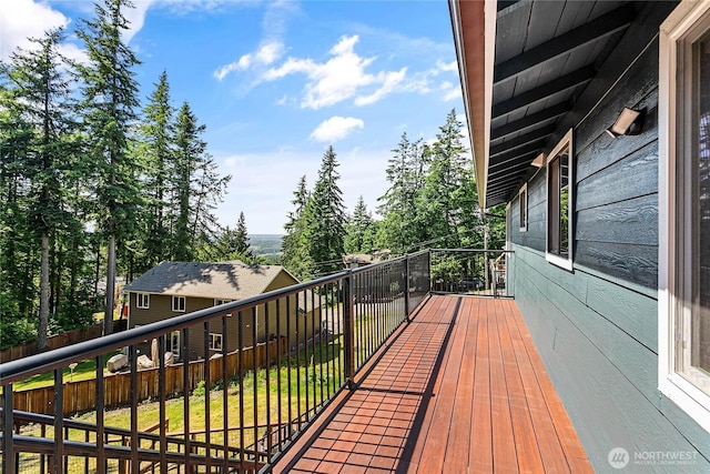 1668 Sapphire Trl, Bellingham, WA 98226 - view of wooden terrace