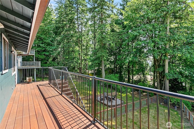 1668 Sapphire Trl, Bellingham, WA 98226 - view of deck