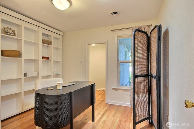 719 N 92nd St, Seattle, WA 98103 - office space featuring light wood-type flooring and baseboards
