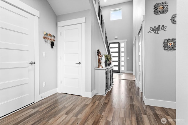 6041 Brian Ct, Ferndale, WA 98248 - corridor with wood finished floors and baseboards