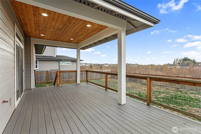 6041 Brian Ct, Ferndale, WA 98248 - view of wooden deck