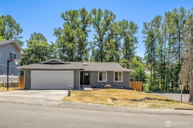 2607 S 379th Pl, Federal Way, WA 98003 - ranch-style home featuring an attached garage, driveway, and a shingled roof
