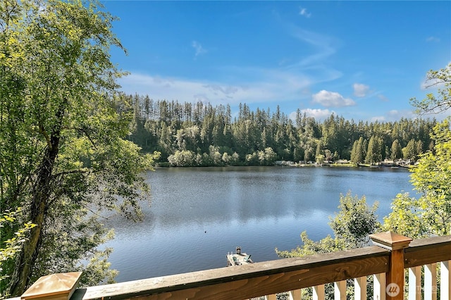 39424 Skipark Rd E, Eatonville, WA 98328 - water view with a forest