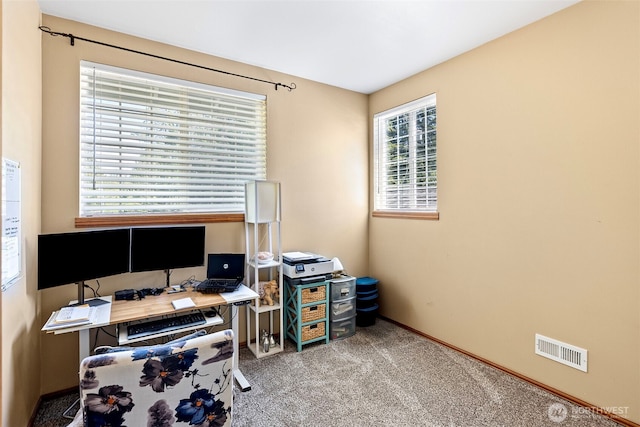 201 E Park Loop, Shelton, WA 98584 - office area featuring carpet floors and baseboards