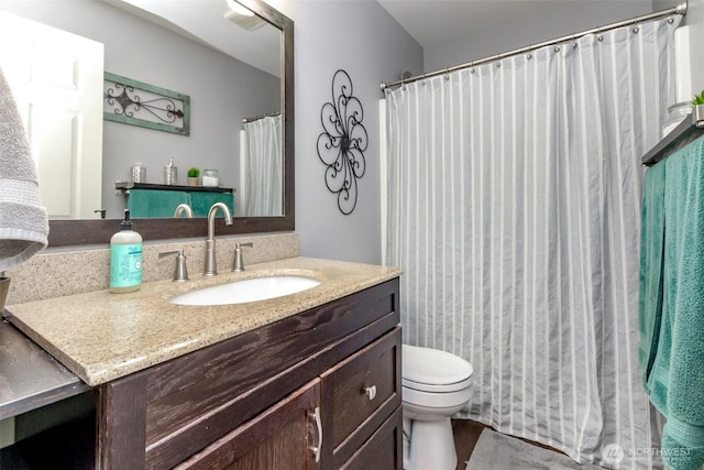 14918 Champion Estates Dr SE, Yelm, WA 98597 - full bathroom featuring vanity and wood finished floors
