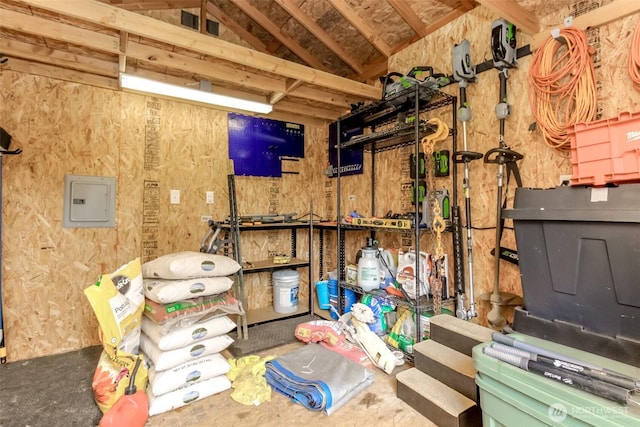14918 Champion Estates Dr SE, Yelm, WA 98597 - storage room with electric panel