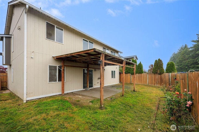 1105 200th Street Ct E, Spanaway, WA 98387 - rear view of house with a patio