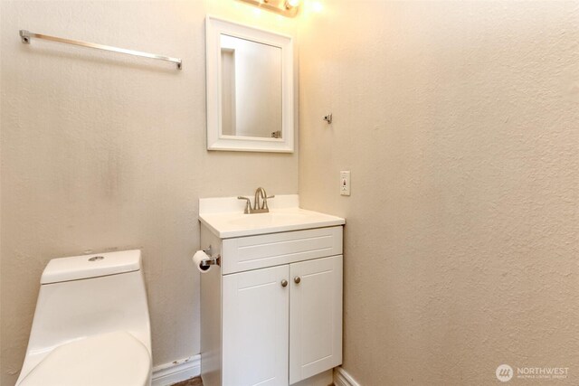 7620 194th Ave E, Bonney Lake, WA 98391 - bathroom featuring vanity and toilet