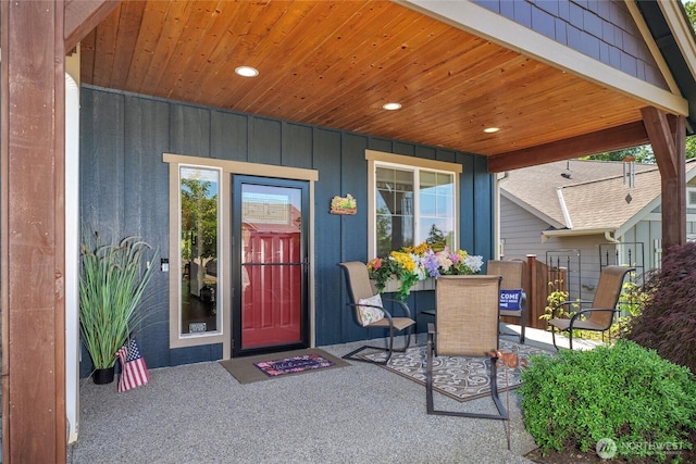 431 Timberland Loop, Mount Vernon, WA 98273 - view of exterior entry featuring covered porch