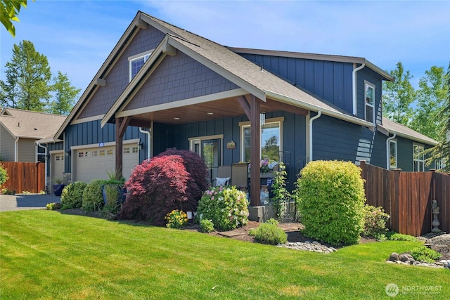 431 Timberland Loop, Mount Vernon, WA 98273 - craftsman house with board and batten siding, an attached garage, and a shingled roof