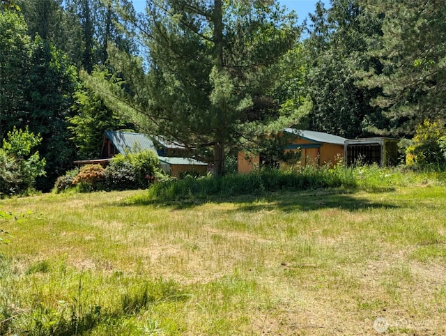 12508 Kellogg Lake Rd, Sultan, WA 98294 - view of yard with a wooded view